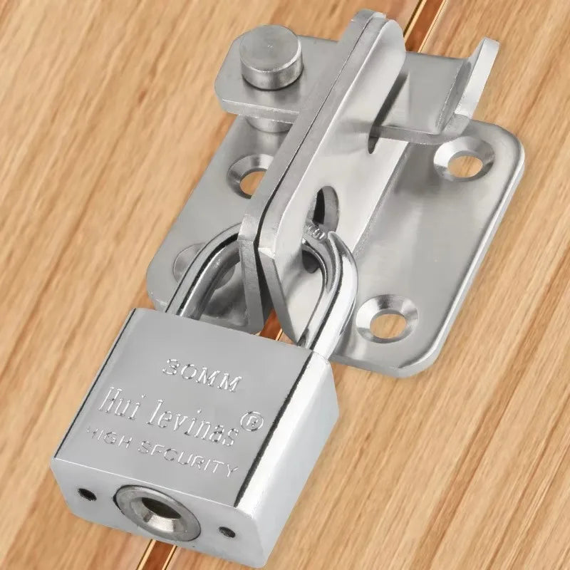 Stainless Steel Door Bolt Latch – Pet Cage & Bathroom Lock