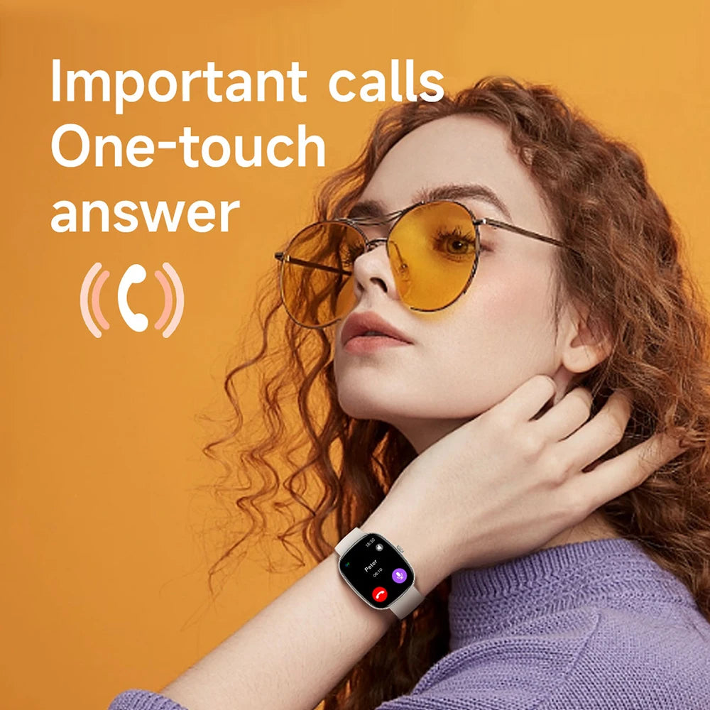 COTAUL Smart Watch | Bluetooth Call & Fitness Tracker Android iOS