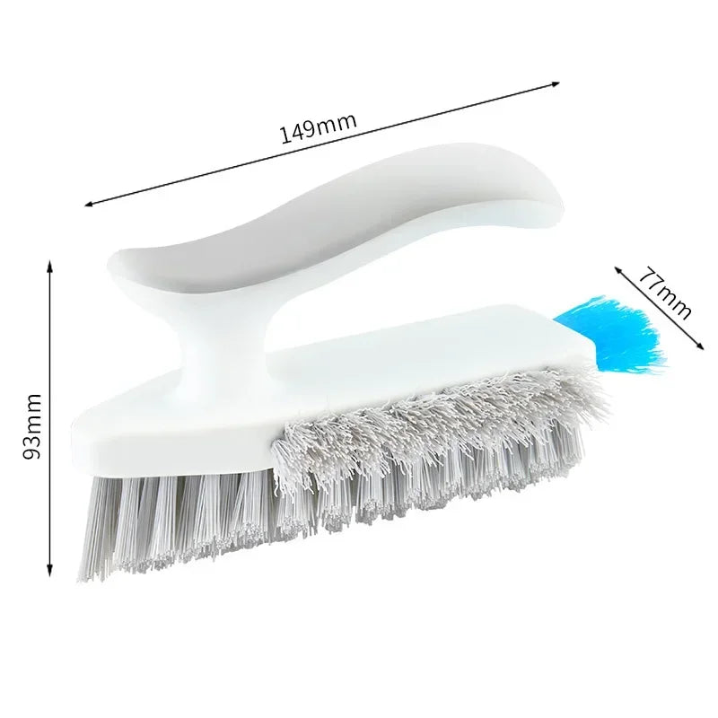 4-in-1 Grout & Gap Cleaning Brush | Tile & Bathroom Scrubber Gap Cleaning Brush Peaceful Pleasures Health and Wellness White Cleaning Brush