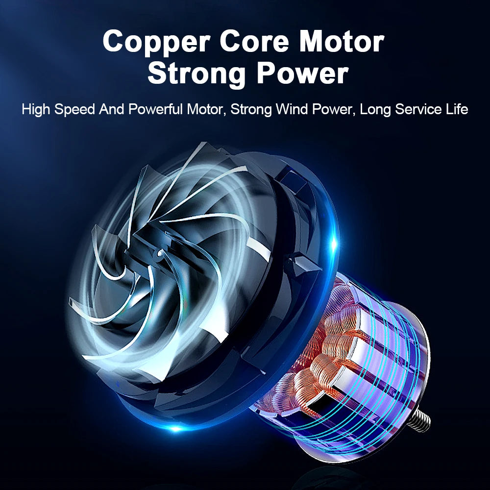 Air Blowers Powerful Dust Vacuum Cleaner Fast Charging Strong Wind Garden Yard Leaf Duster with 4 Nozzles for 18V Makita Battery Peaceful Pleasures Health and Wellness