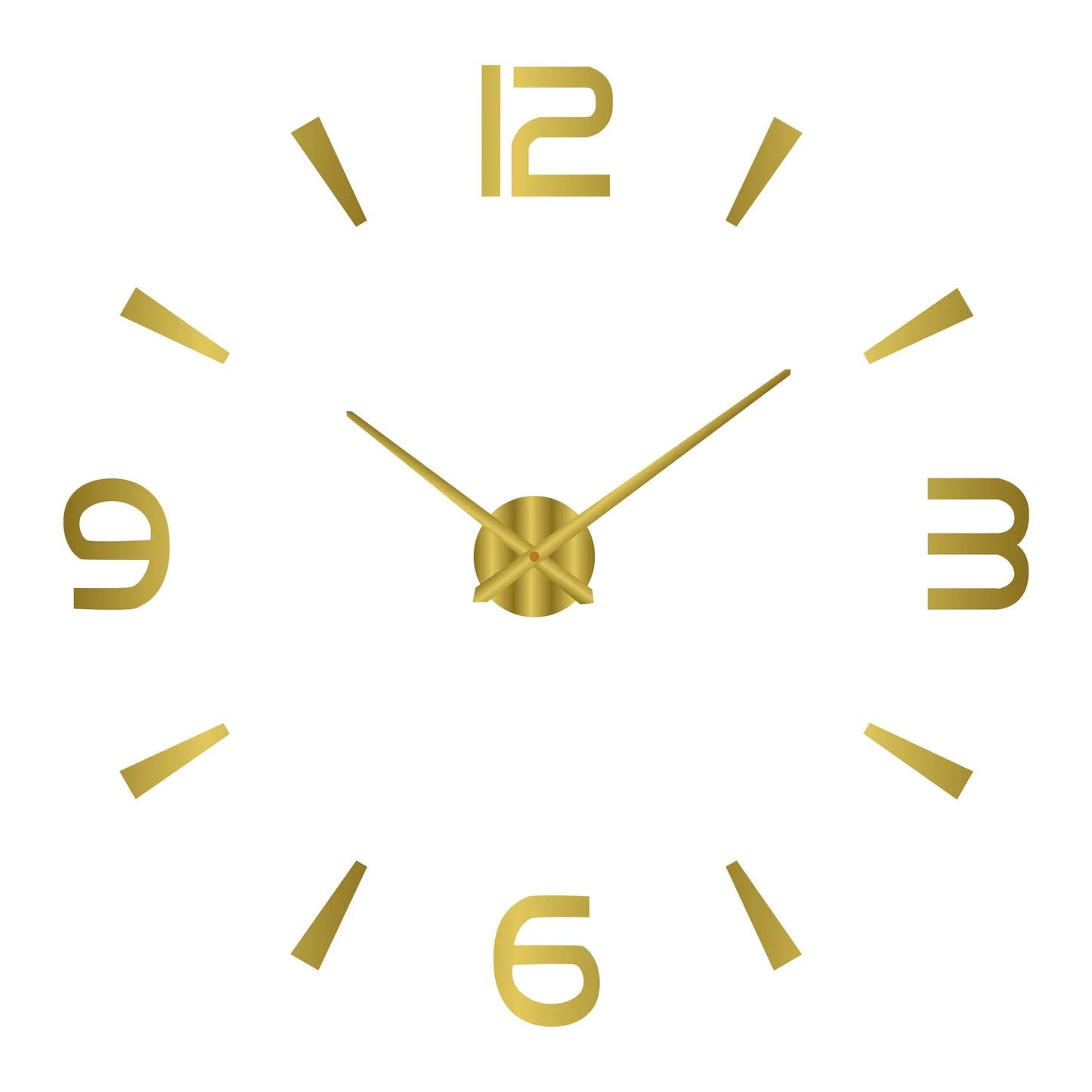Large 3D Wall Clock Luminous Classic Wall Clocks DIY Digital Clock Wall Watches Stickers Silent Clock for Home Living Room Table Peaceful Pleasures Health and Wellness