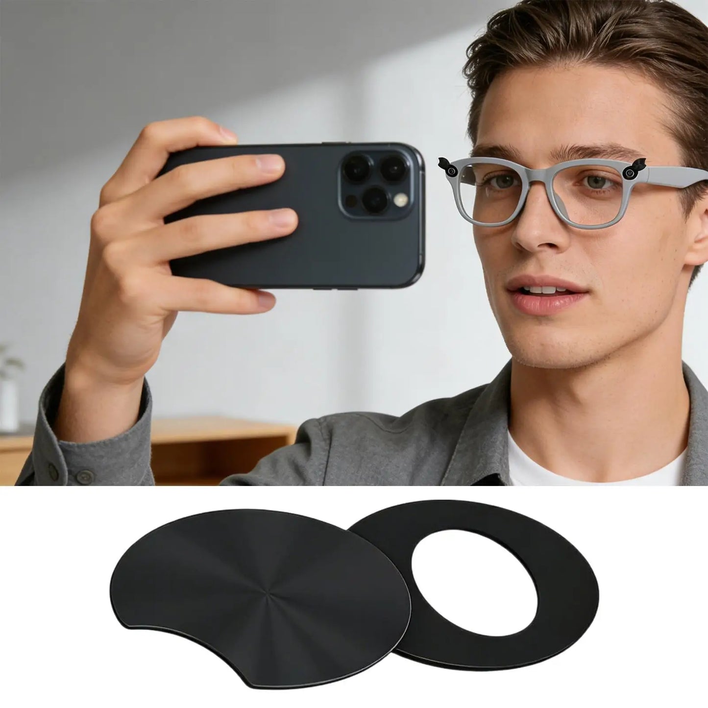 3-Pack Camera Privacy Cover for Smart Glasses & Devices