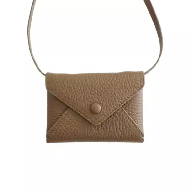 Mini PU Leather Crossbody Bag – Coin Purse & Card Holder