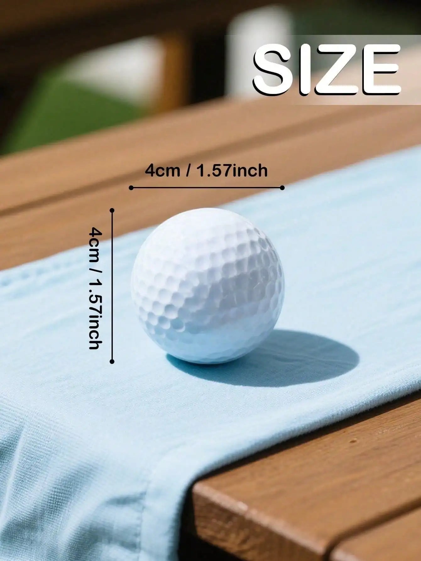 Custom Photo Golf Ball Personalized Face Image Text Gift For Golfer Dad Husband Friend Father Day Birthday Valentine Christmas Peaceful Pleasures Health and Wellness