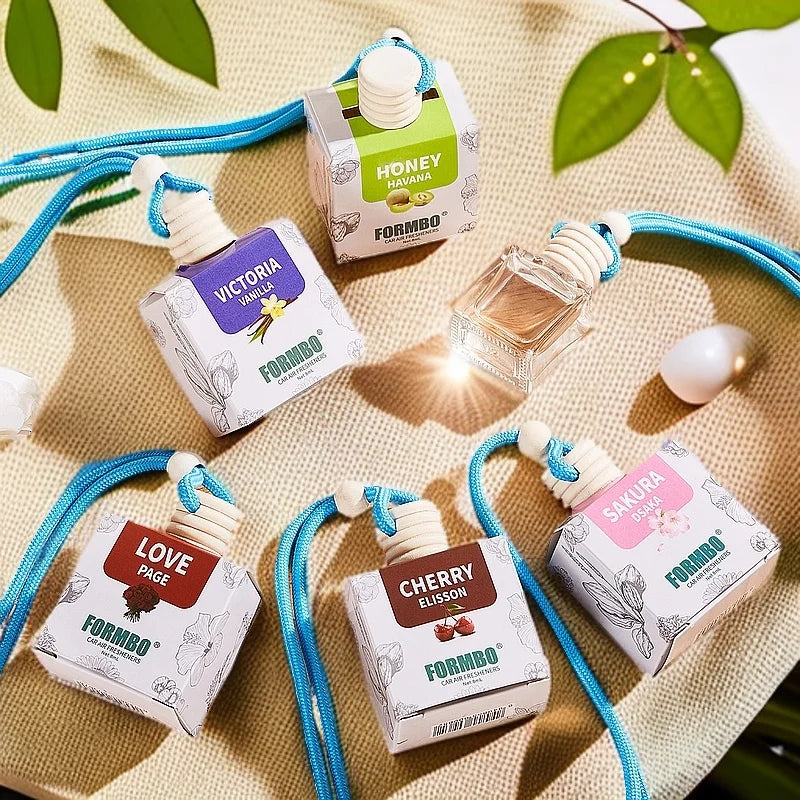 Essential Oil Car Air Freshener – Long-Lasting Liquid Diffuser