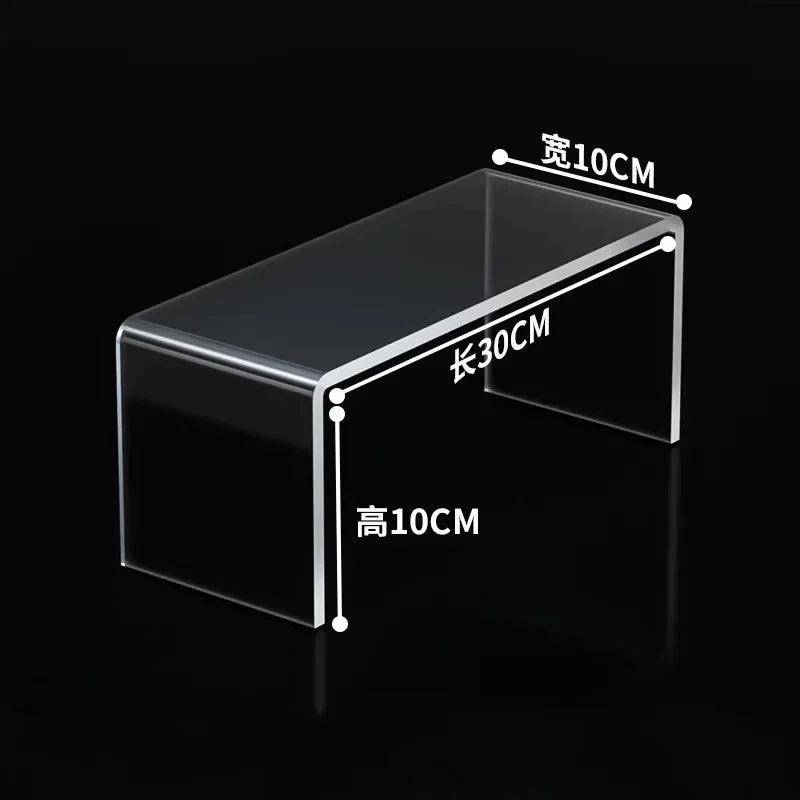 Clear Acrylic Shelf Organizer – Cosmetics, Perfume & Toy Display