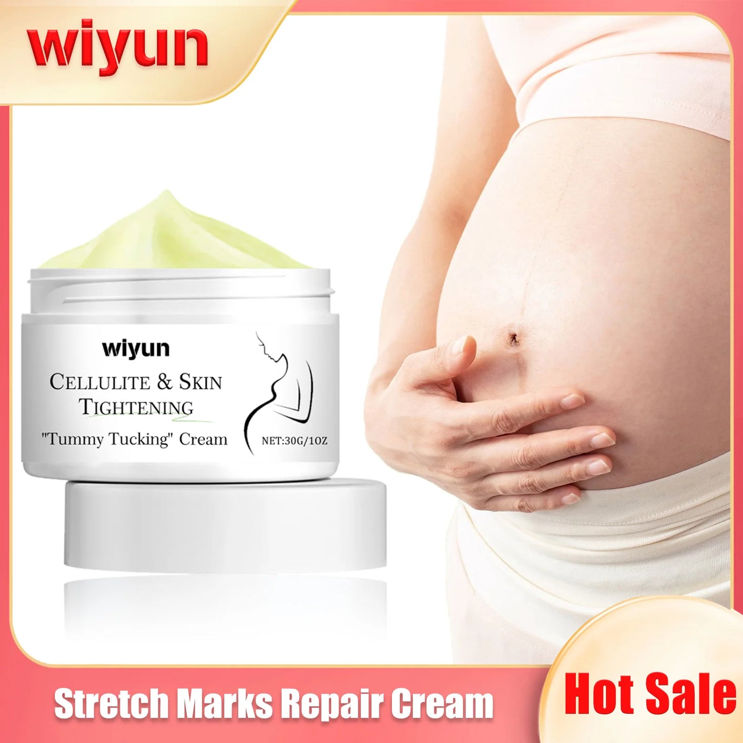 WIYUN Stretch Mark Fading & Skin Firming Body Cream 30g