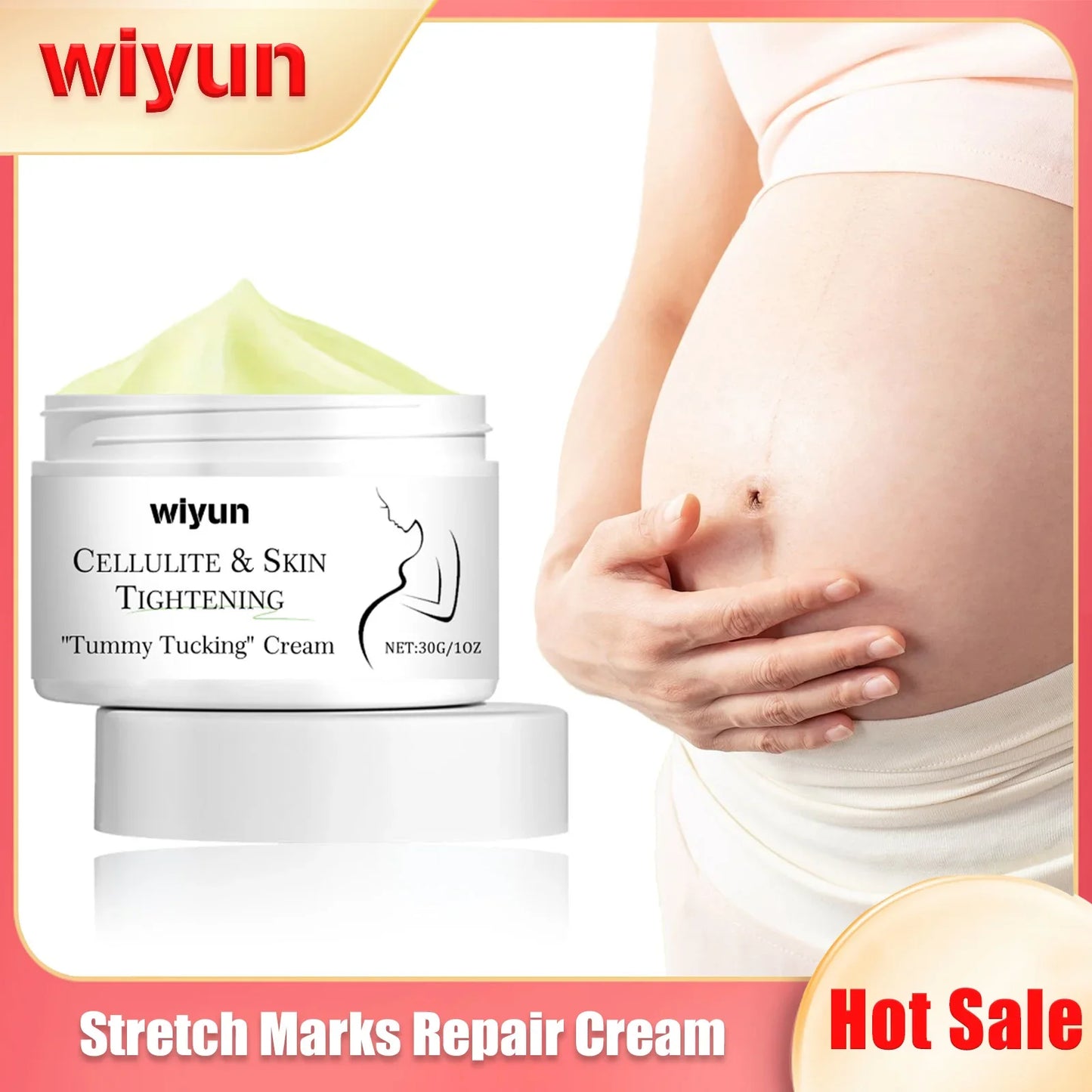 WIYUN Stretch Mark Firming Cream – Skin Elasticity 30g