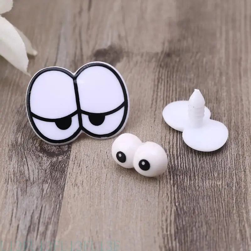 100pcs Mixed Plastic Craft Eyes for DIY Dolls, Puppets & Crafts Craft Eyes Peaceful Pleasures Health and Wellness