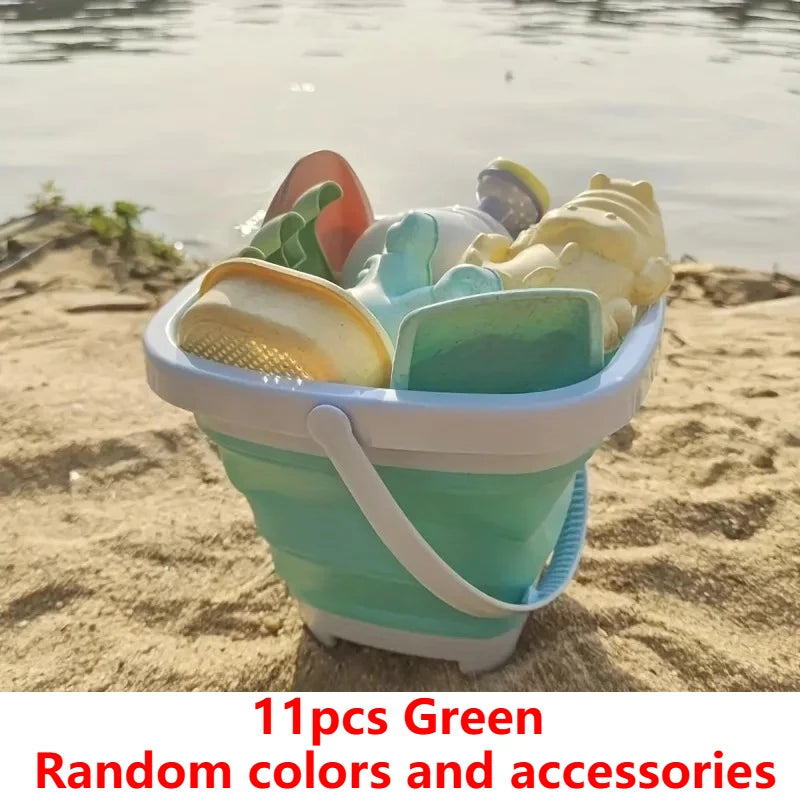 Kids Beach Sand Toys Set – Bucket, Shovel & Molds for Toddlers