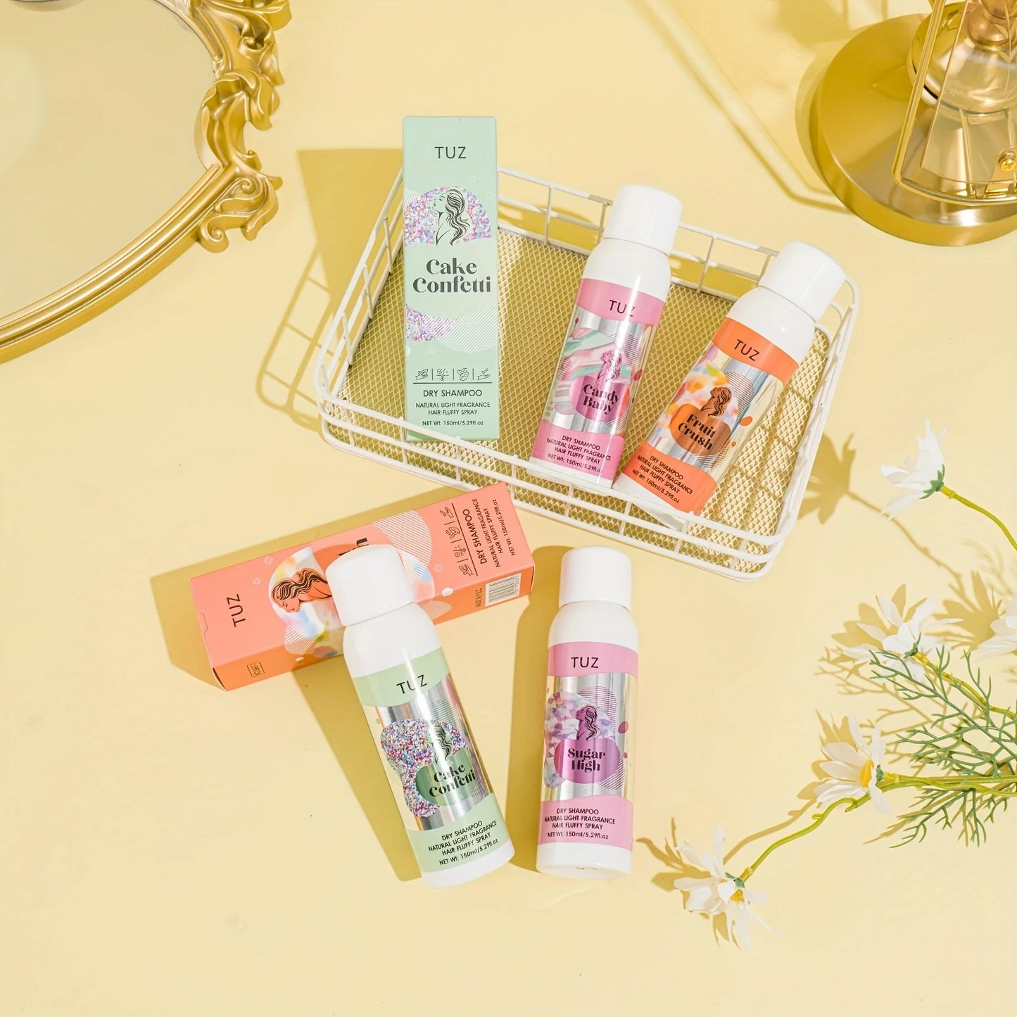 Dry Shampoo Spray for Oil Control and Volume Boost
