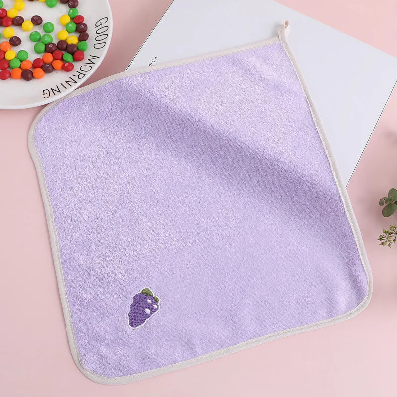 Cartoon Baby Face Towel | Soft Washcloth for Newborns 30x30cm