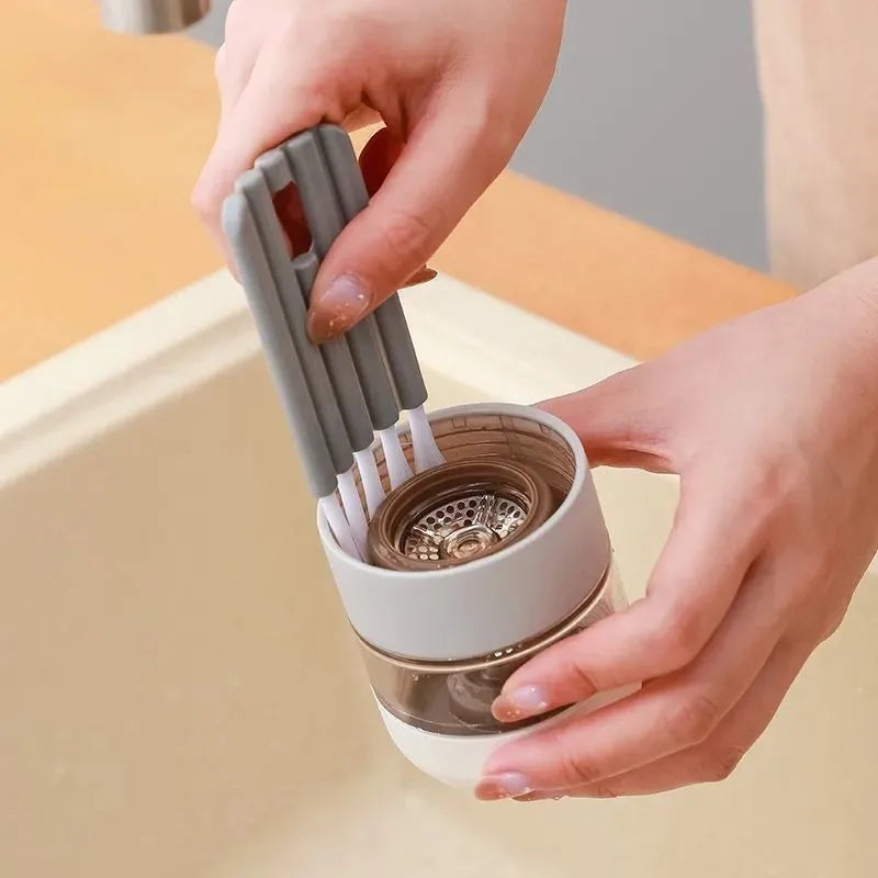 Flexible Gap Cleaning Brush for Cups, Bottles & Grooves