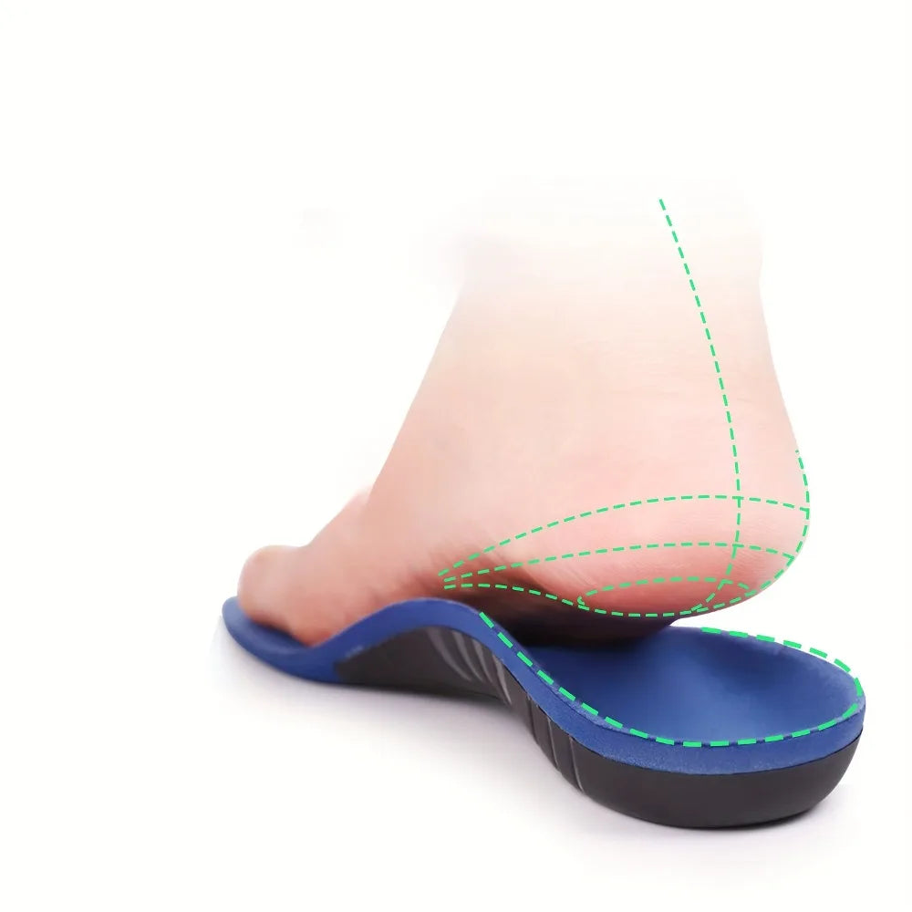 1Pair Arch Support Insoles For Women Men Pain Relief Orthotics For Flat Feet Lightweight & Shock Absorbing Running Sport Inserts Peaceful Pleasures Health and Wellness