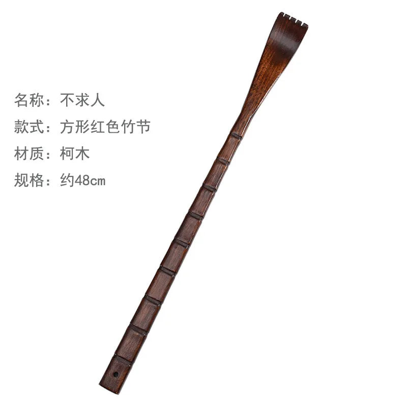Wooden Back Scratcher Wood Back Scraper Scratching Hot Sell Massager Backscratcher Body Massage Bamboo Peaceful Pleasures Health and Wellness C