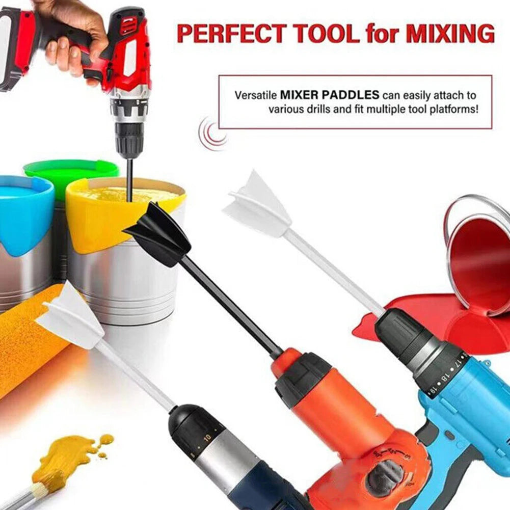Epoxy Mixer Paint Drill Attachment Paddle Consistency Liquids Resin
