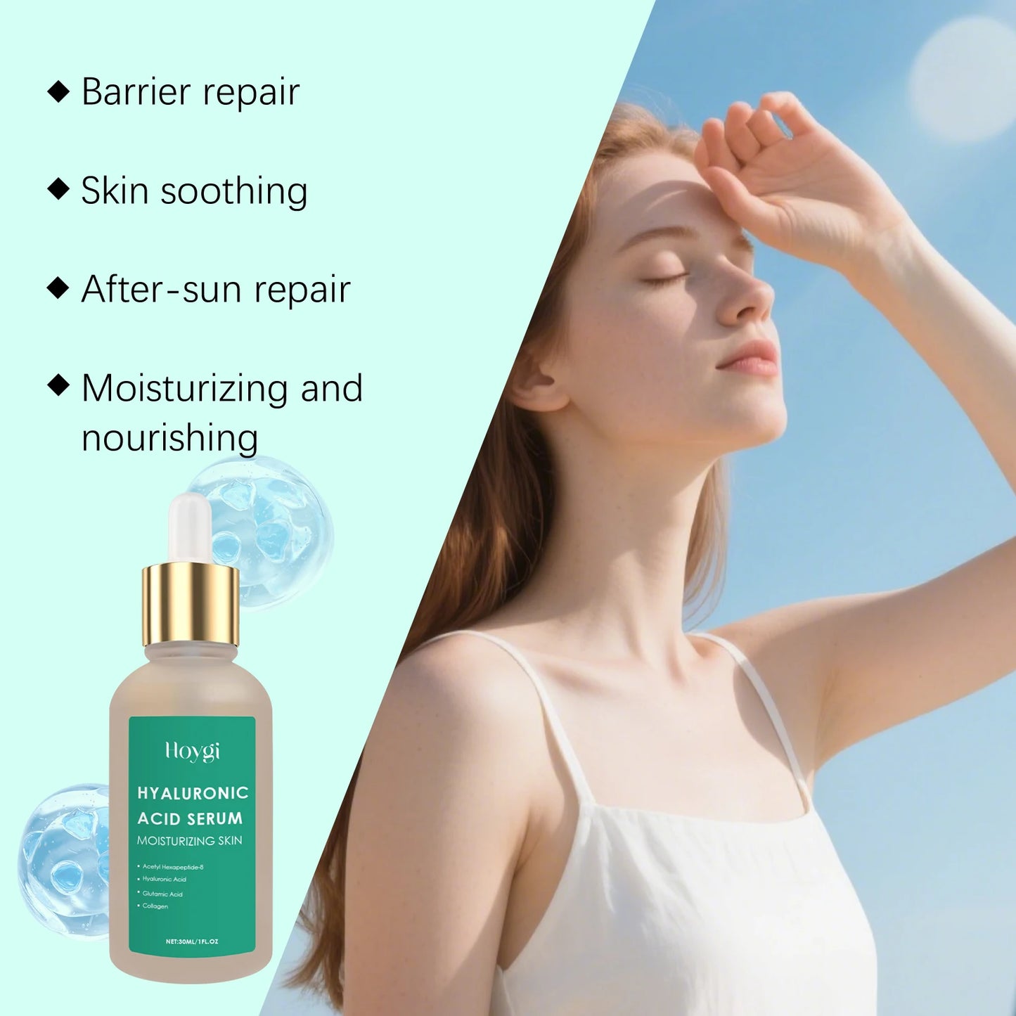 Hyaluronic Acid Facial Essence – Deep Hydration & Soothing