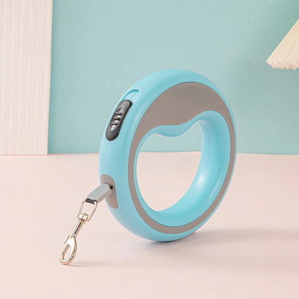 Automatic Retractable Dog Leash 2.5m Durable Outdoor Training Pet Lead for Small Medium Dogs Puppy Dog Accessories Peaceful Pleasures Health and Wellness Blue