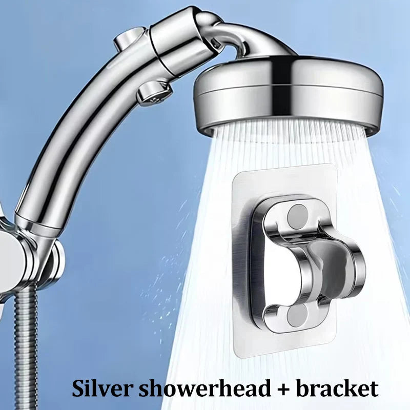 2-in-1 High Pressure Handheld Rainfall Shower Head | Water Saving