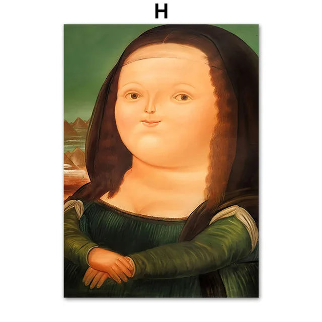 Fernando Botero Women Dancing Circus Canvas Wall Art Print