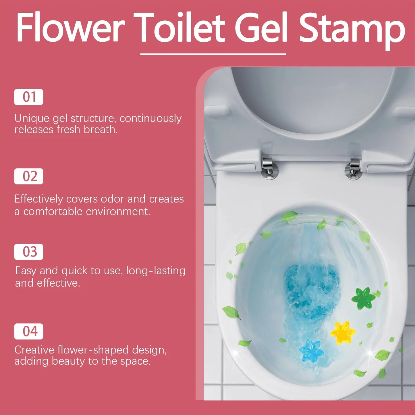 JAKEHOE Toilet Bowl Cleaning Gel – Odor Remover & Stain Fighter