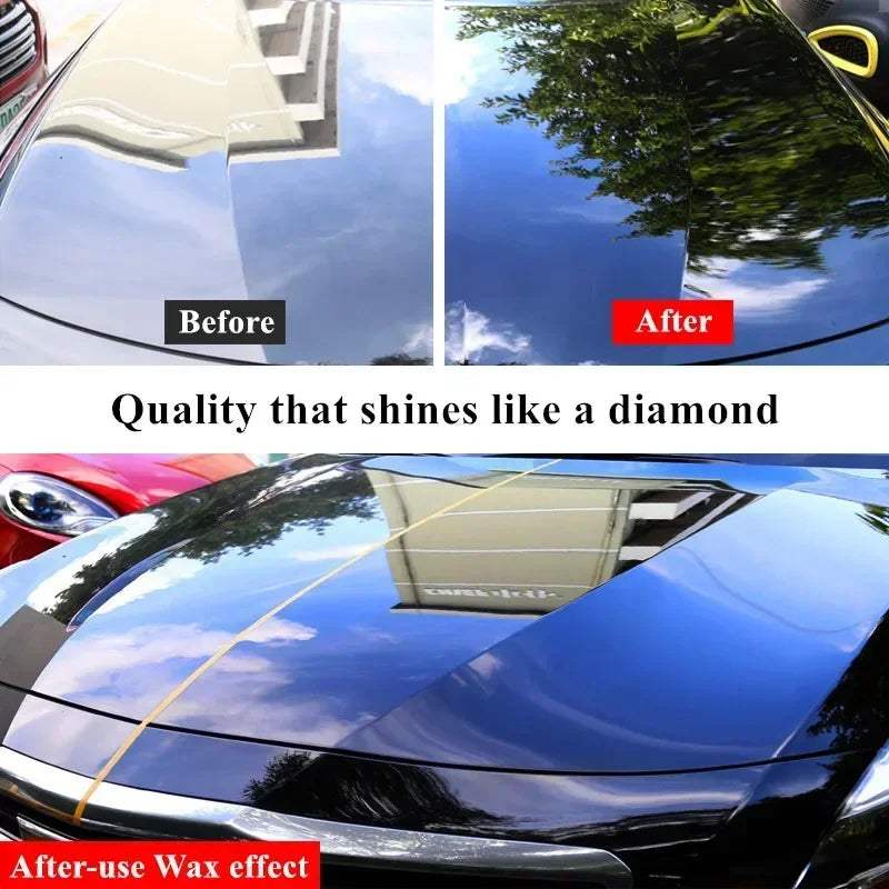 Car Wax Crystal Plating Set Hard Glossy Wax Layer Covering Paint Surface Coating Formula Waterproof Film Car Polish Peaceful Pleasures Health and Wellness