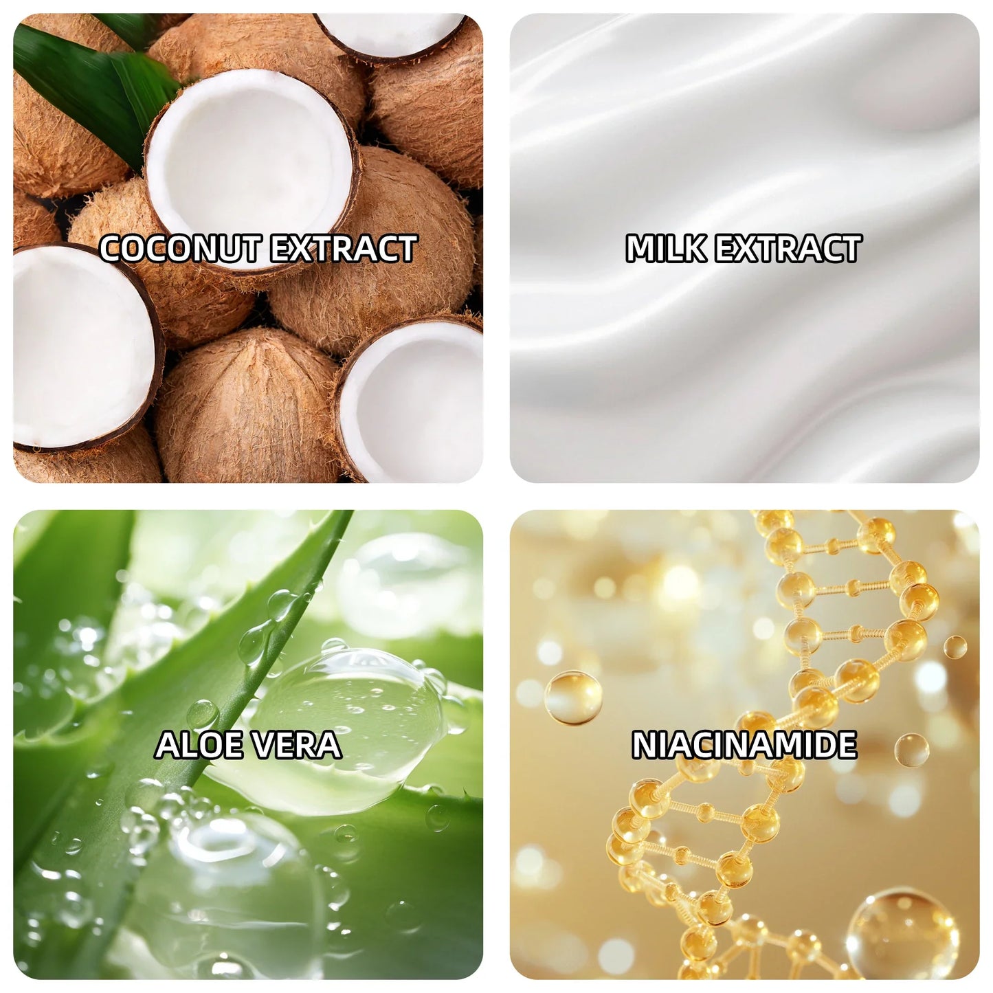 Ottilavie Coconut Exfoliating Scrub Cream | All Skin Types