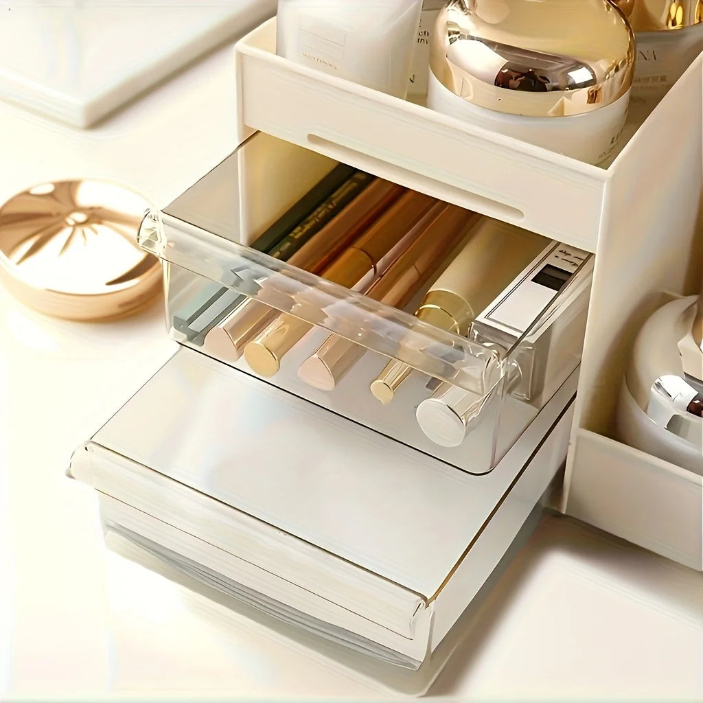 Makeup Organizer with Drawers | Vanity Cosmetic Storage
