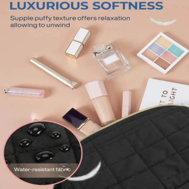 Expandable Travel Makeup Bag – Cosmetic & Toiletry Organizer