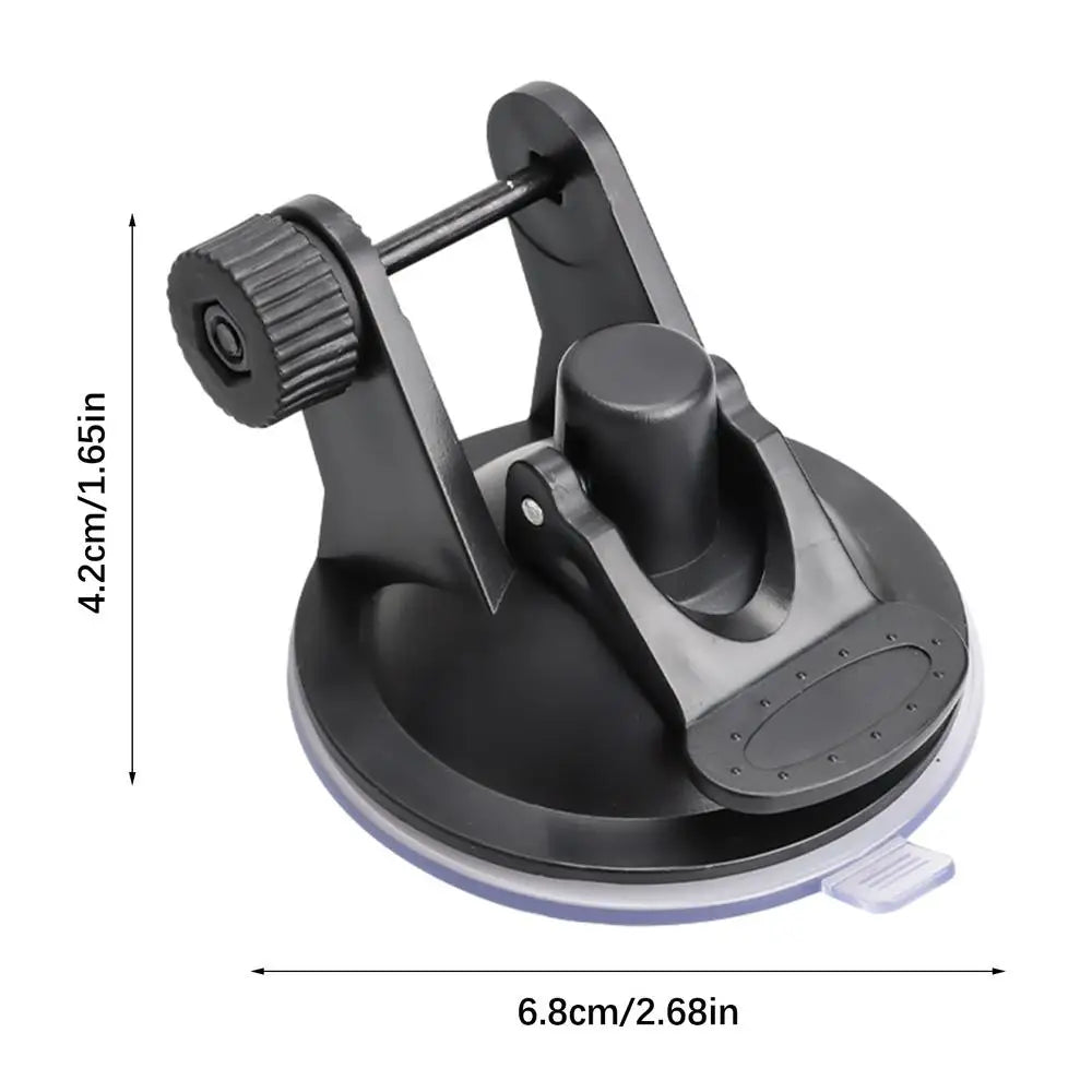 180° Rotating Suction Cup Car Mount for Dash Cam & Camera