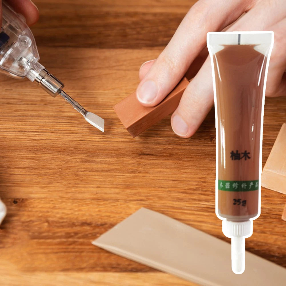 25g Wood Furniture Repair Fillers,Repairing Paste For Furniture,Hardwood Floor Repairing Kit,Floor Discoloration Repairing Paste Peaceful Pleasures Health and Wellness
