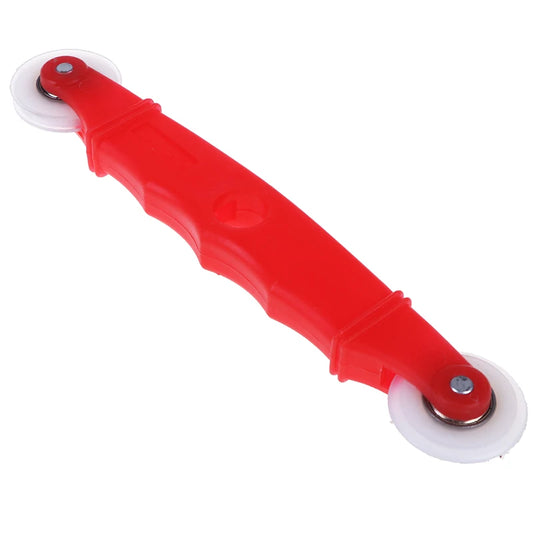 Red Nylon Handle Window Mesh Roller Window Install Tool DIY Screen Door Installation Hand Spline Roller Rolling Tool Peaceful Pleasures Health and Wellness