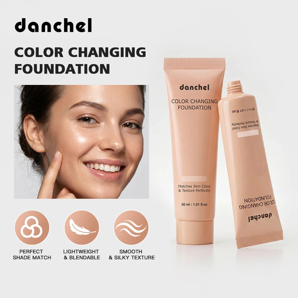 Color Changing Foundation Nourish Repair Skin Deep Hydration Brighten Even Tone Natural Matte Makeup Effect Concealer Foundation Peaceful Pleasures Health and Wellness