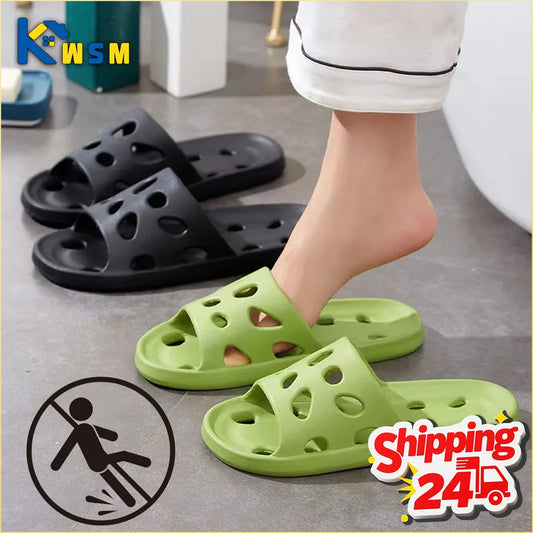 Non-Slip Shower Slippers – Quick Dry Soft EVA, Unisex Bathroom Slippers Oasis Select