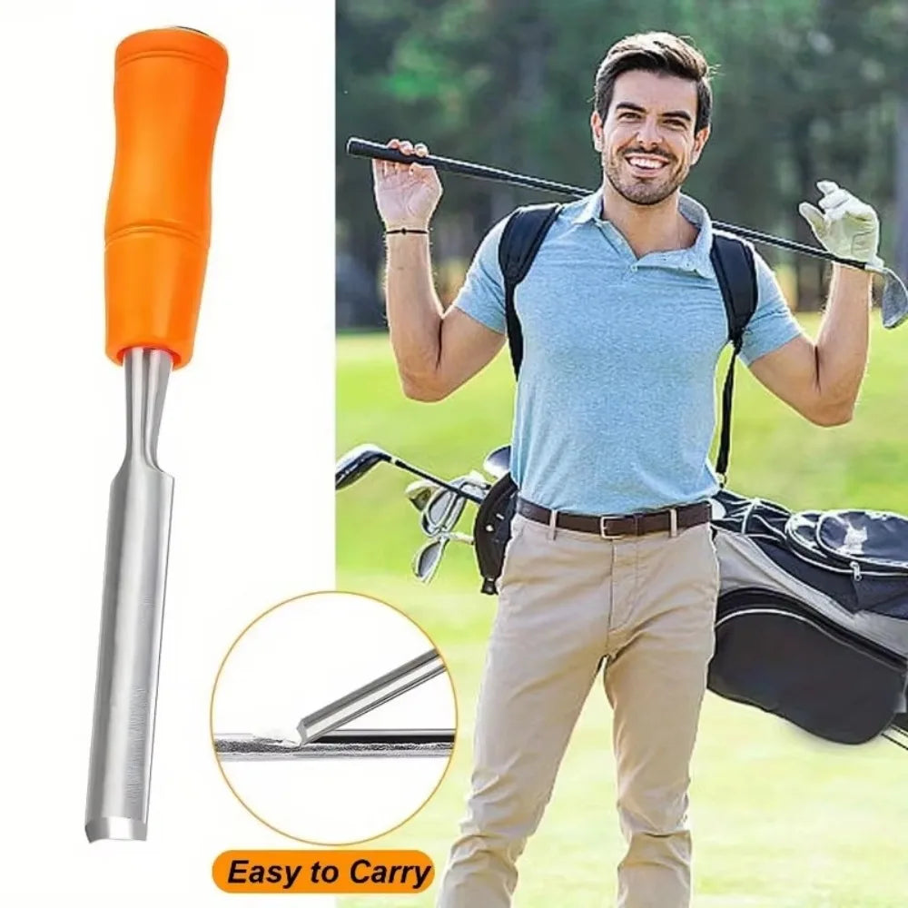 Golf Grip Tape Removal Tool | Steel Shaft Regripping Scraper