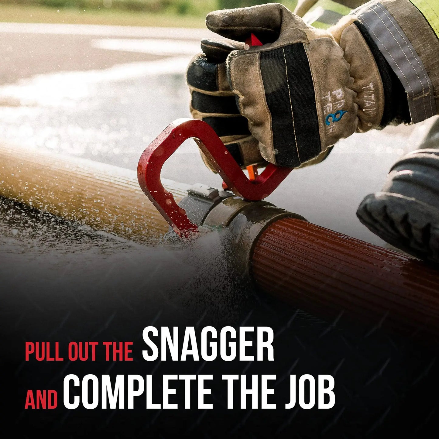 Firefighter Snagger Tool 1 75 2 5 Hoses Window Breaker Spanner Wrench