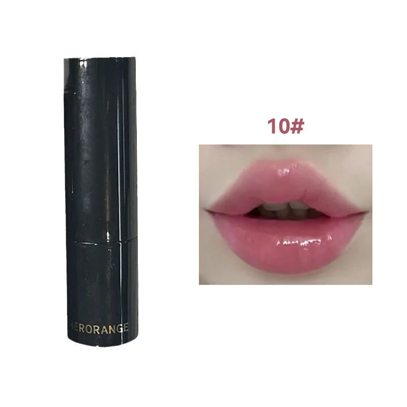 Red Brown Waterproof Mirror Lipstick | Long-Lasting & Moisturizing