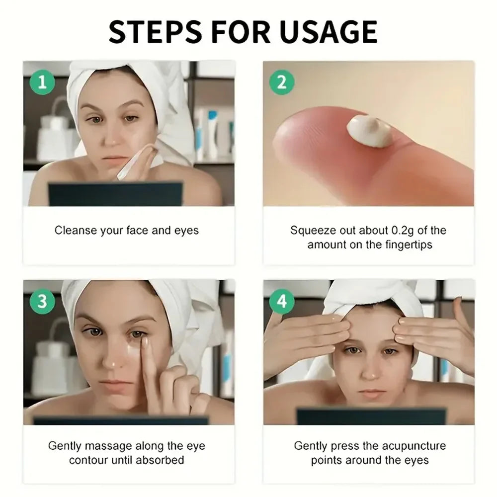 YOUNGCOME Retinol Eye Cream – Fine Lines & Wrinkles 1.6/2.21oz