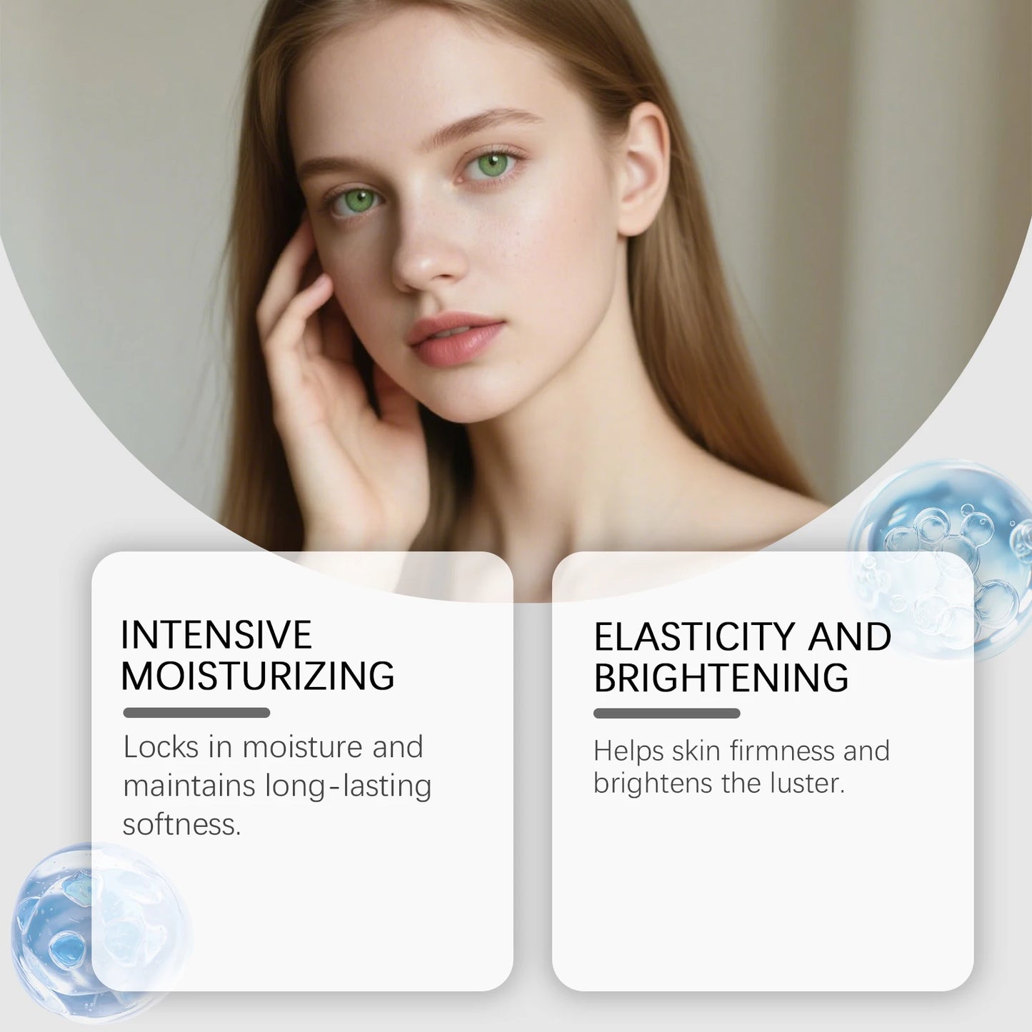 Hydrolyzed Collagen Firming Facial Essence Lock Skin Moisture Relieve Dryness Antioxidant Deep Moisturizing Face Soothing Serum Peaceful Pleasures Health and Wellness