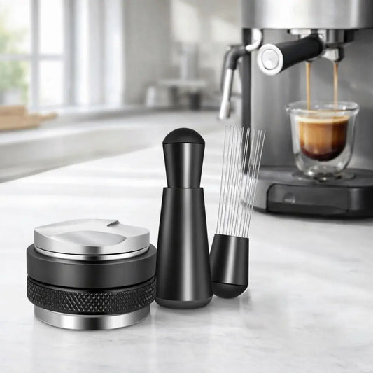 Espresso Kit – 51/53/58mm Tamper, Distributor & WDT Needle Tool Espresso Accessories Kit Oasis Select