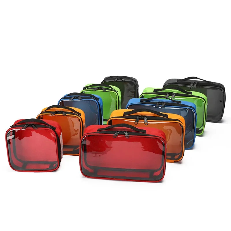 First Aid Kit Pouch Home Medicine Storage Bag Suitable For Outdoor Travel Medical Bag Home Rescue Emergency Survival Kit Peaceful Pleasures Health and Wellness