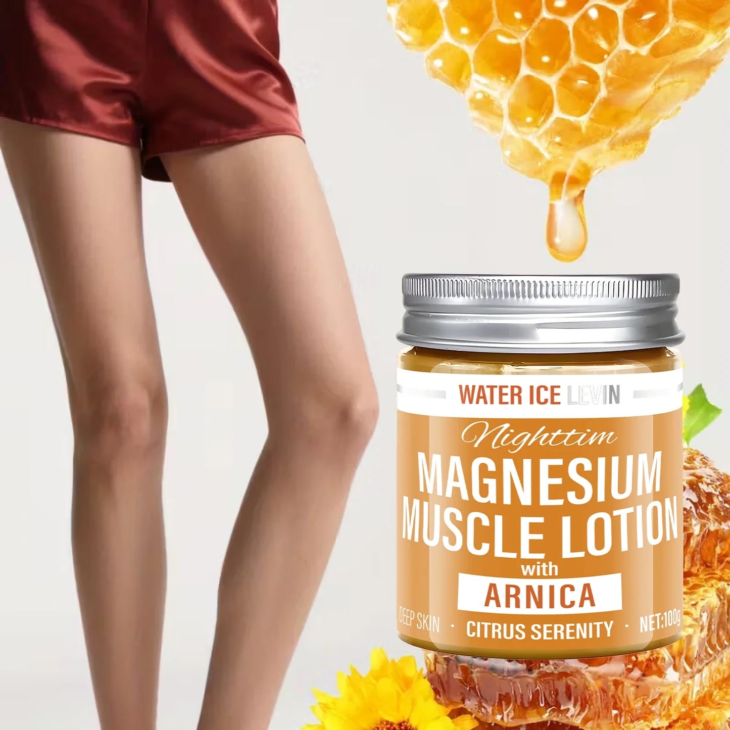 Magnesium Muscle Lotion with Arnica & Citrus | 100g