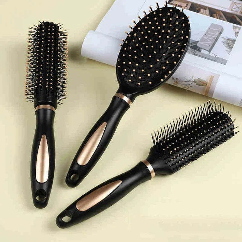 Hairdressing Girls Hair Scalp Massage Comb Anti Static Air Cushion Hair Brush Women Wet Curly Hair Brush For Salon Styling Tool Peaceful Pleasures Health and Wellness