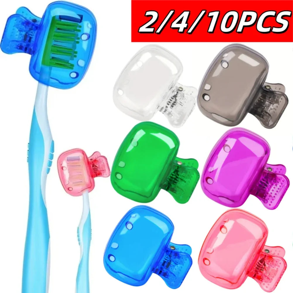 Travel Toothbrush Head Cover Cap – Portable Protective Case