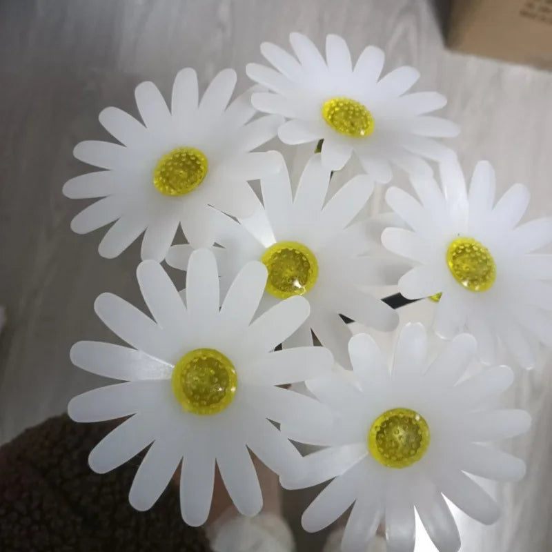 Solar Daisy LED Garden Stake Light | Outdoor Flower Decor Solar Garden Stake Light Peaceful Pleasures Health and Wellness