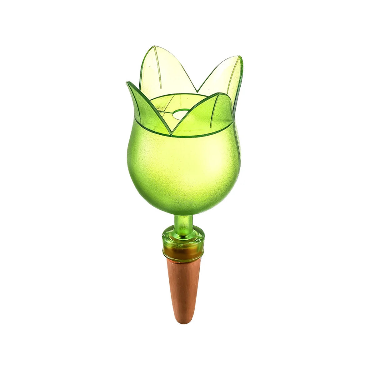 1PCS Flower shape Automatic Plant Watering Insert Effortless Self Watering Device Drip Irrigation System For Indoor Outdoor Peaceful Pleasures Health and Wellness Green