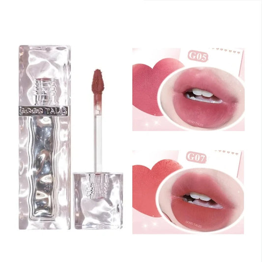 Gogotales Ice Cube Lip Glaze – Moisturizing Soft Mist Lip Color Lip Glaze Peaceful Pleasures Health and Wellness