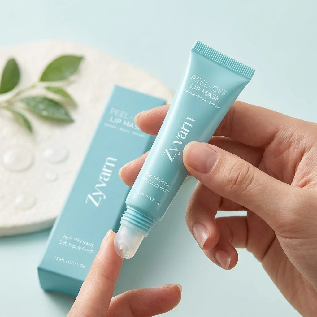 ZYVARN Hydrating Peel-Off Lip Mask – Exfoliate & Repair