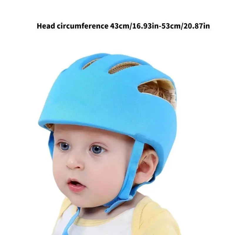 Baby Head Protector Helmet | Soft Cotton Safety Hat Ages 1–3