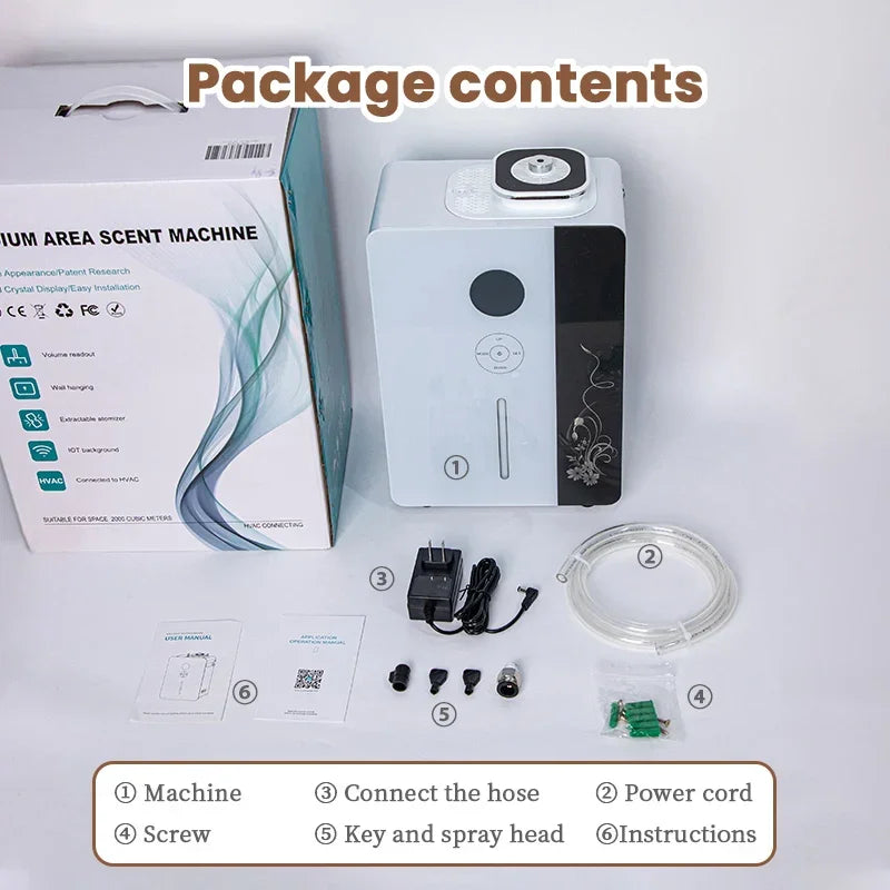 NAMSTE 3000m³ Commercial Aroma Diffuser WiFi Control (Model NMT-191) Peaceful Pleasures Health and Wellness